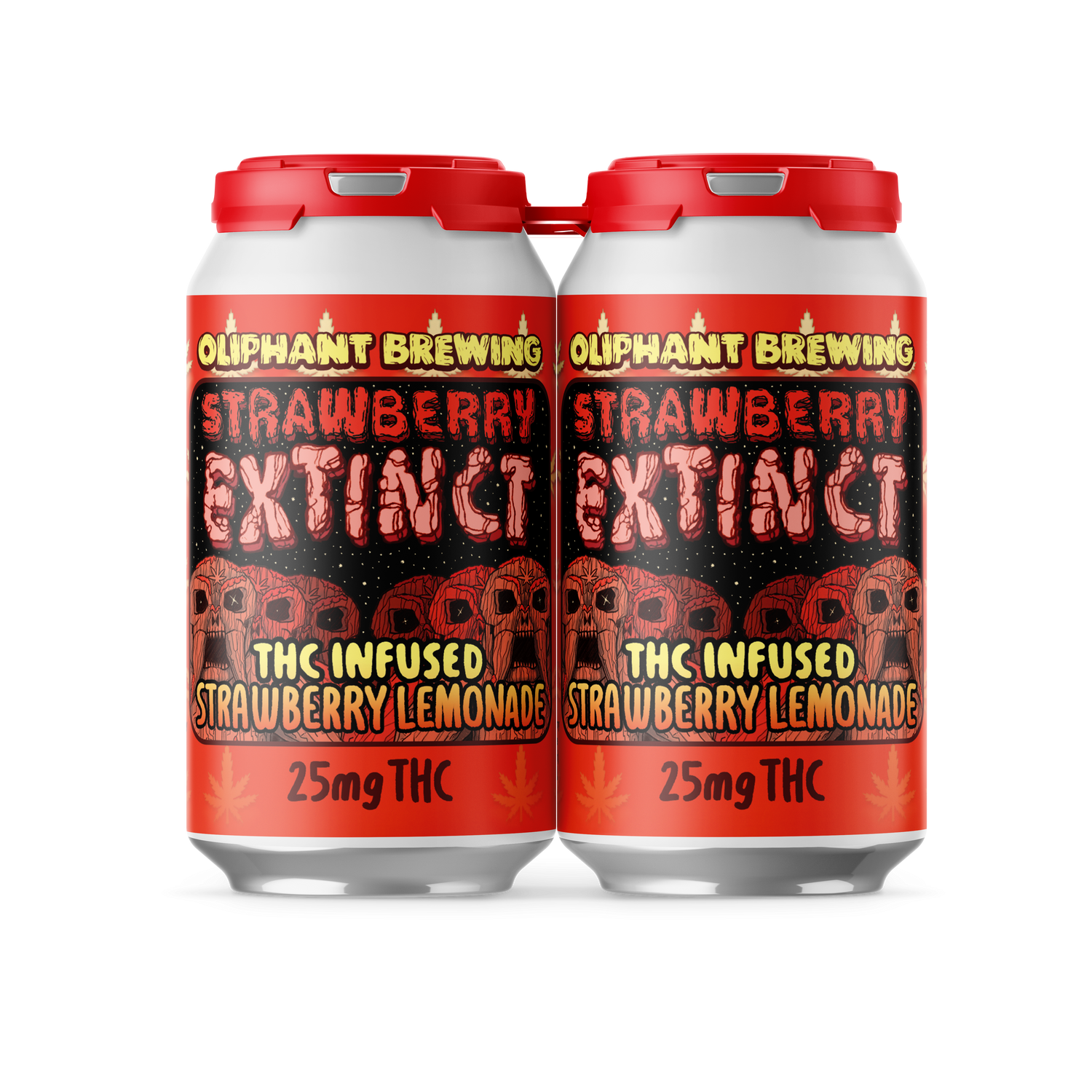 EXTINCT STRAWBERRY | 25mg THC FRUITED LEMONADE