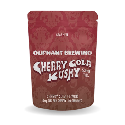 Cherry Cola Kushy | 50mg Gummy | Cherry Cola! | 10PK