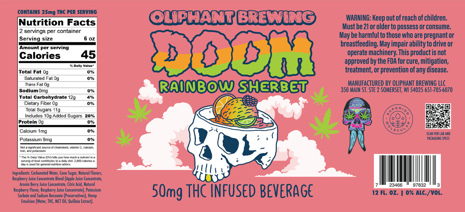 DOOM - RAINBOW 50MG