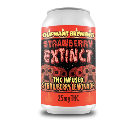 EXTINCT STRAWBERRY | 25mg THC FRUITED LEMONADE