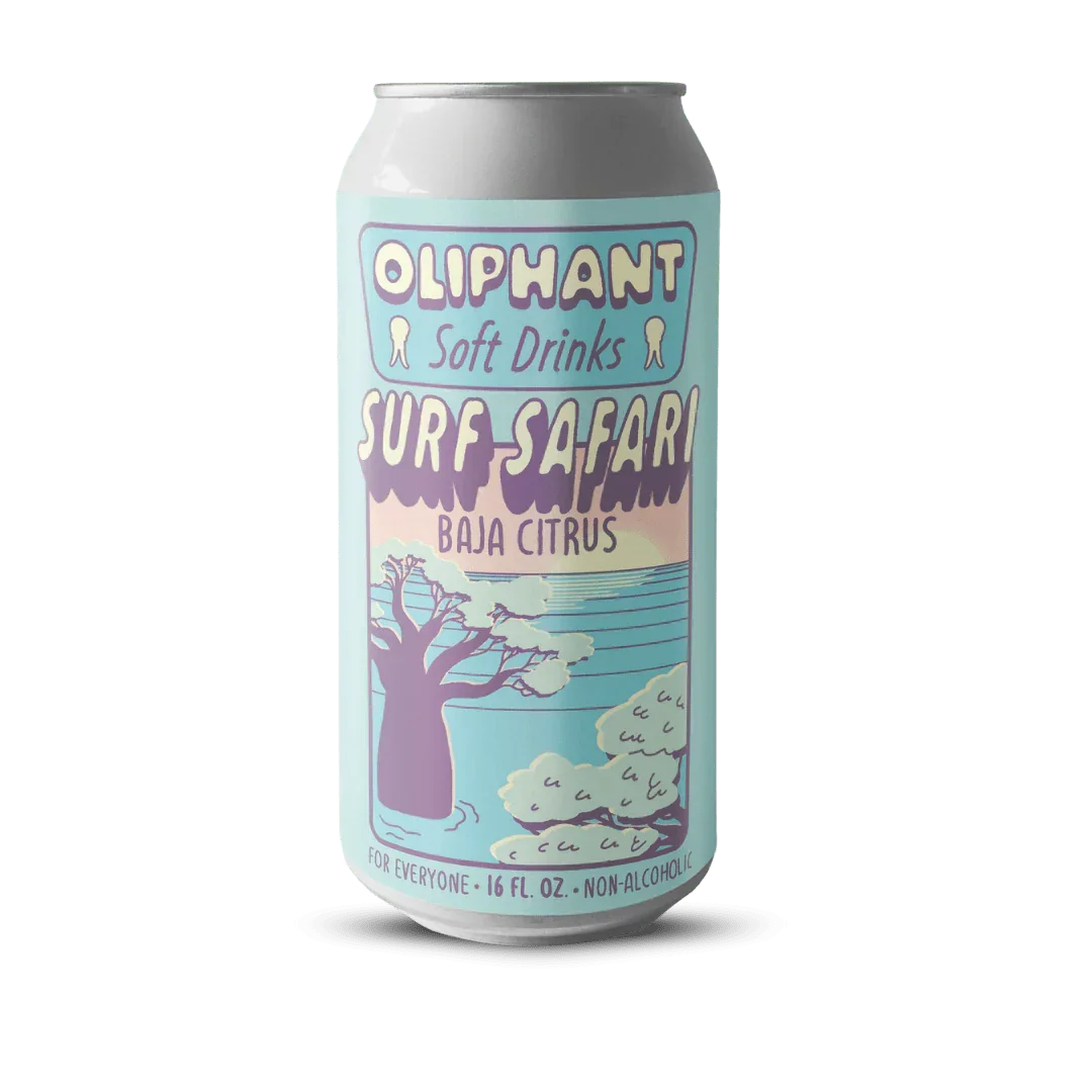 SURF SAFARI TROPICAL BLUE SODA