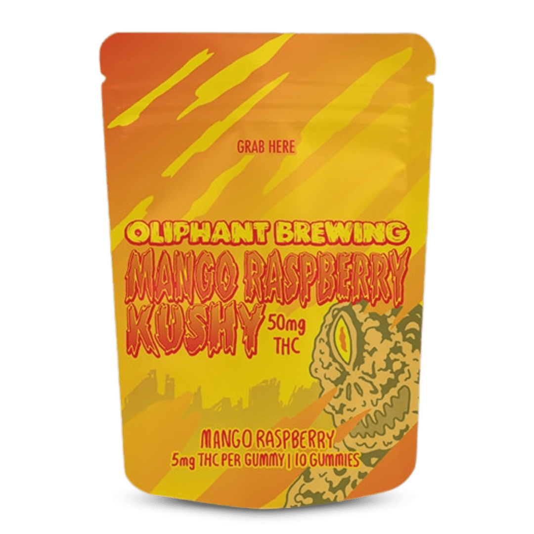 Mango Raspberry Kushy | 5mg Gummies | 10 pack