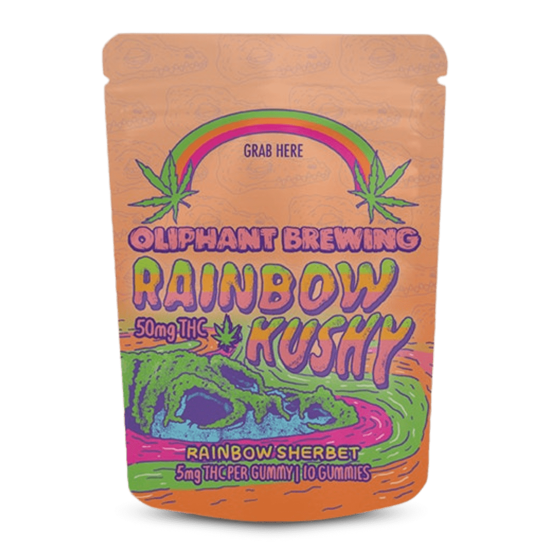 Rainbow Kushy | 5mg THC Gummies | 10 pack