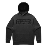 Oliphant Puff Paint Hoodie - Faded Black