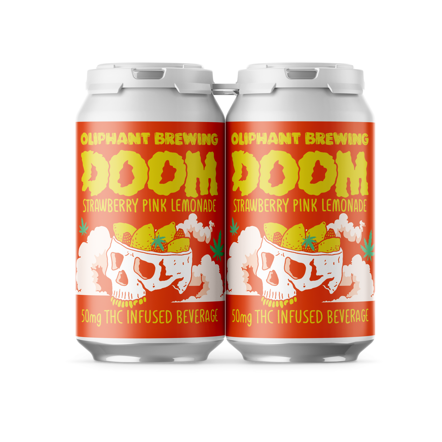 DOOM - STRAWBERRY PINK LEMONADE 50mg THC
