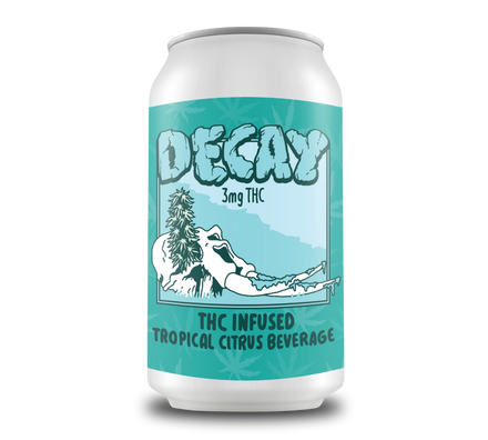 Decay Tropical Citrus 3mg THC Beverage
