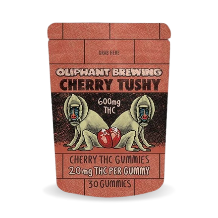 Cherry Tushy | 600mg Gummies | 30 pack