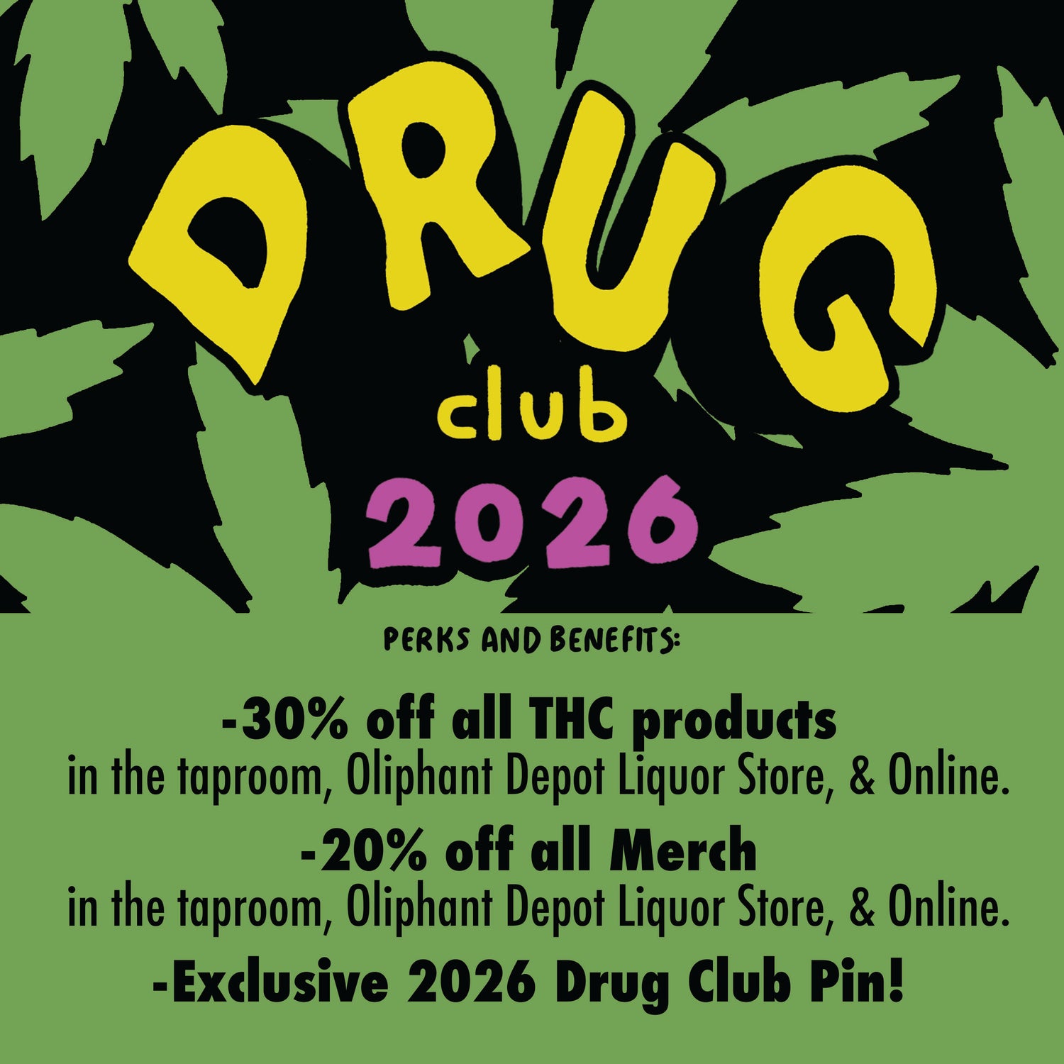 2026 DRUG CLUB 2026