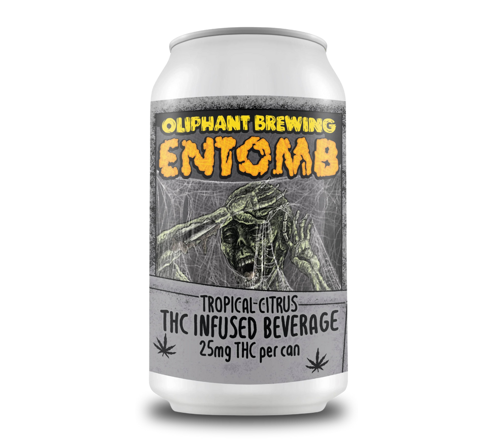 ENTOMB | 25mg THC BLUE TROPICAL CITRUS DRINK