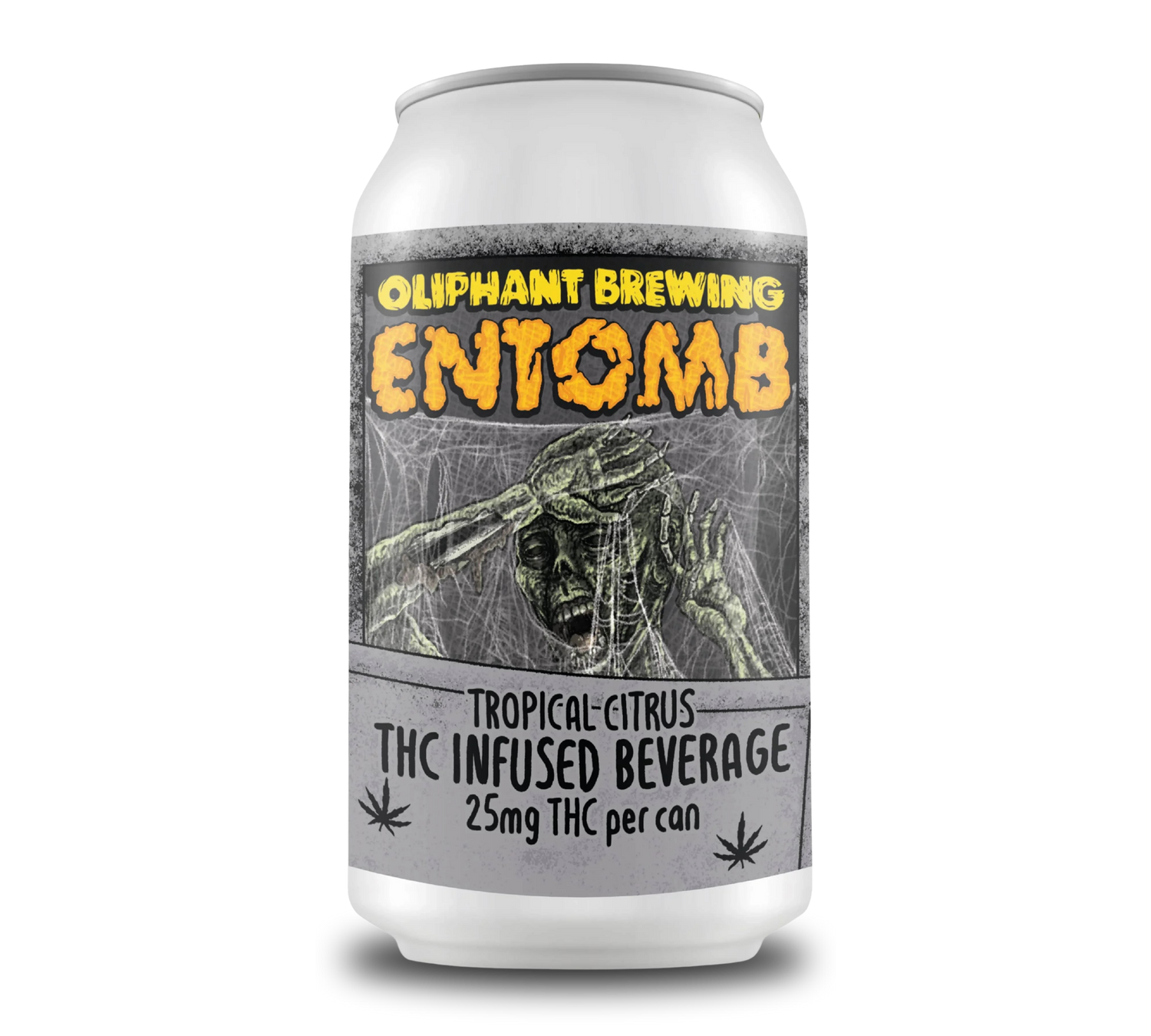 ENTOMB | 25mg THC BLUE TROPICAL CITRUS DRINK

