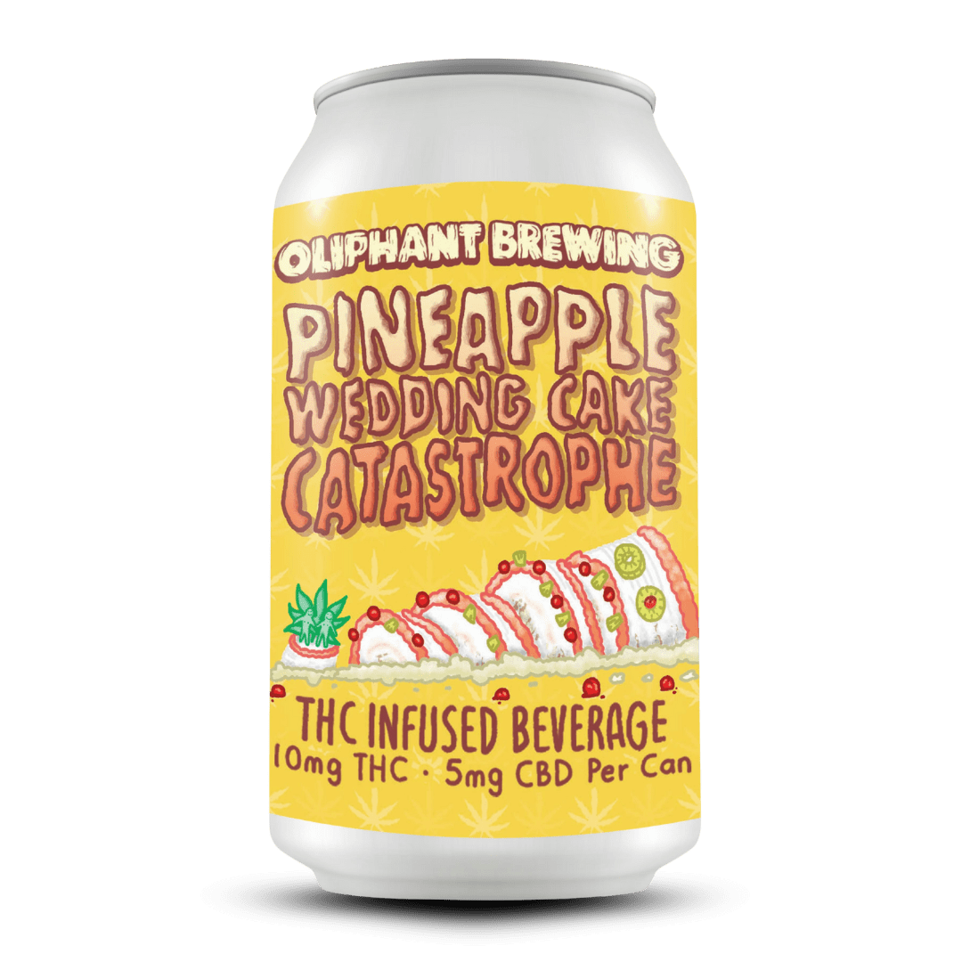 Pineapple Wedding Cake Catastrophe 10mg THC Beverage
