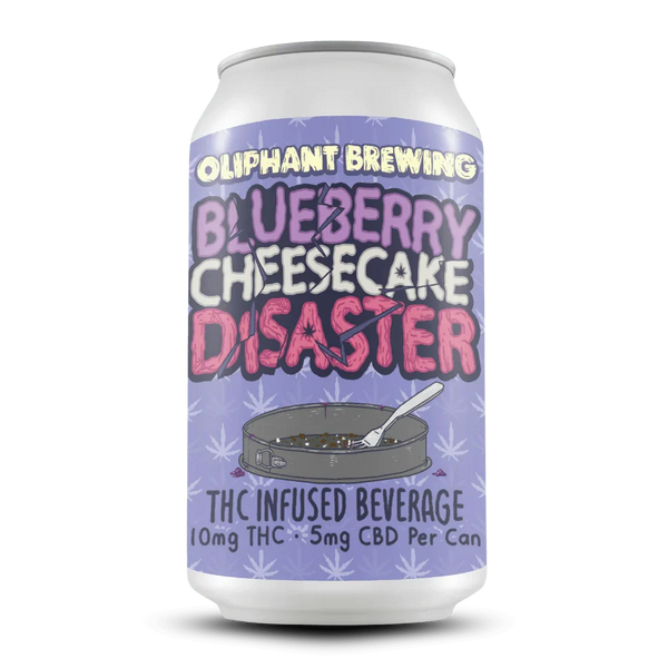 Blueberry Cheesecake Disaster 10mg THC Beverage