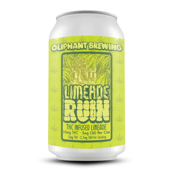 RUIN LIMEADE 10mg THC Beverage – Oliphant Brewing