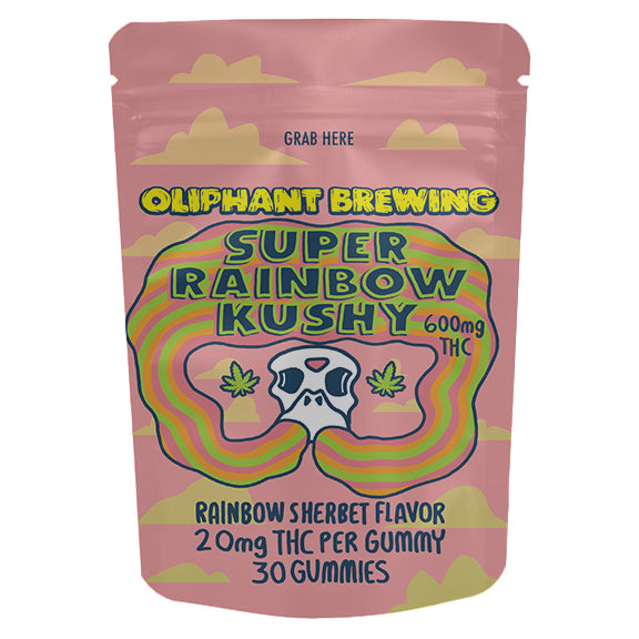 Super Rainbow Kushy | 20mg Gummies | 30 pack