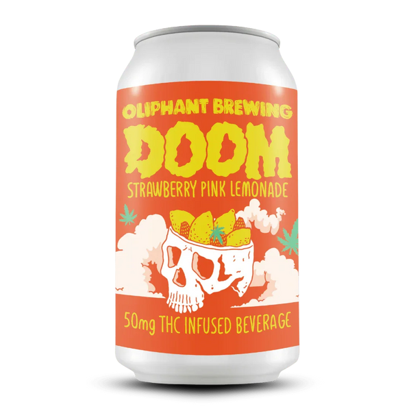 DOOM - STRAWBERRY PINK LEMONADE 50mg THC