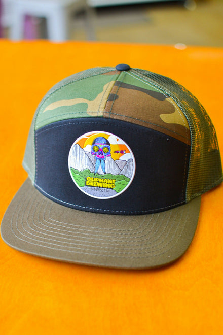 Camo 5-Panel Liquid Patch Hat