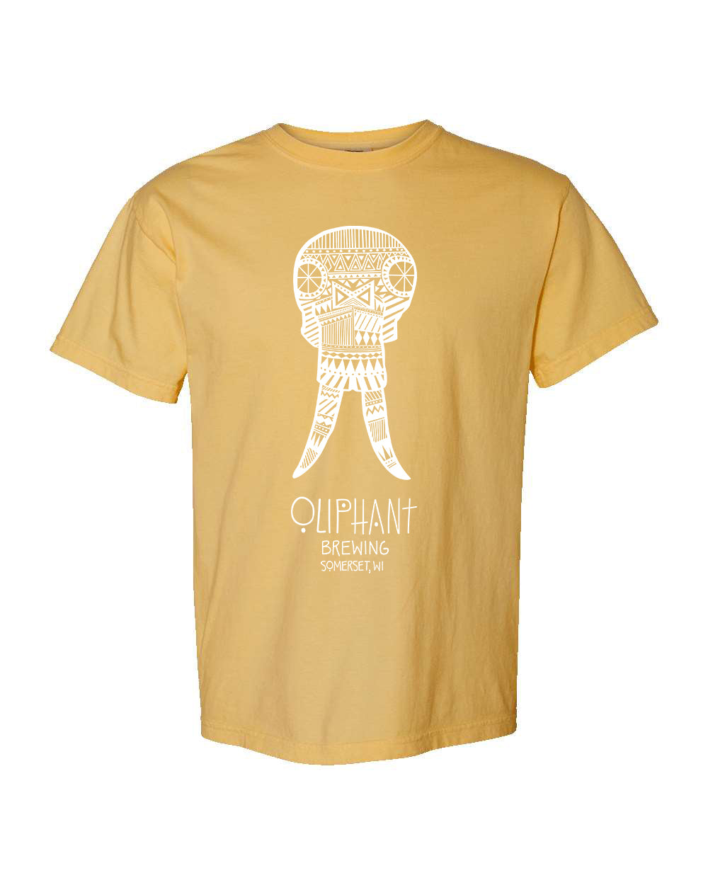 SKULLSHIRT MUSTARD