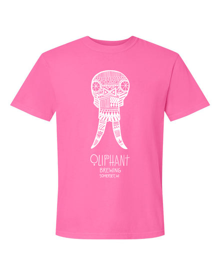SKULLSHIRT NEON PINK